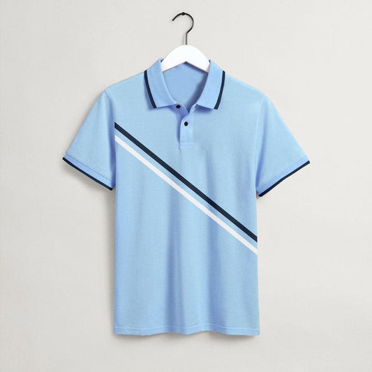 Boys Twill Tape Fashion Cotton Polo (7 to 14 Years)