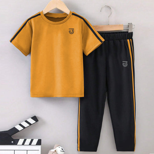 Jupiter Side Stripes Unisex Track Pair Twin Suit For Kids 2-14 Years