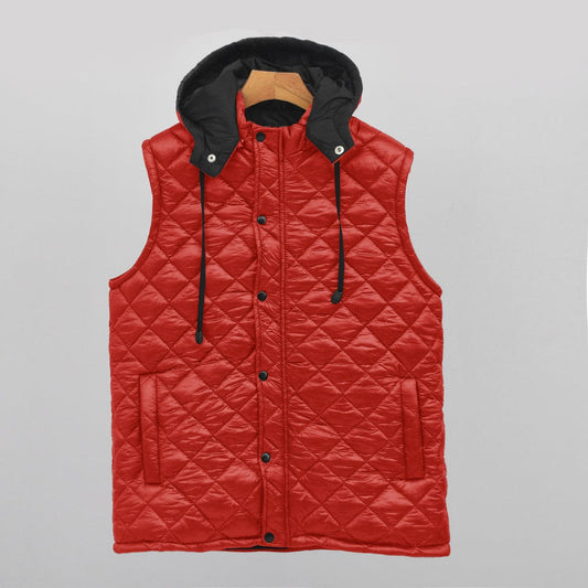 REMOVABLE HOOD ULTRALIGHT PUFFER GILLET UNISEX