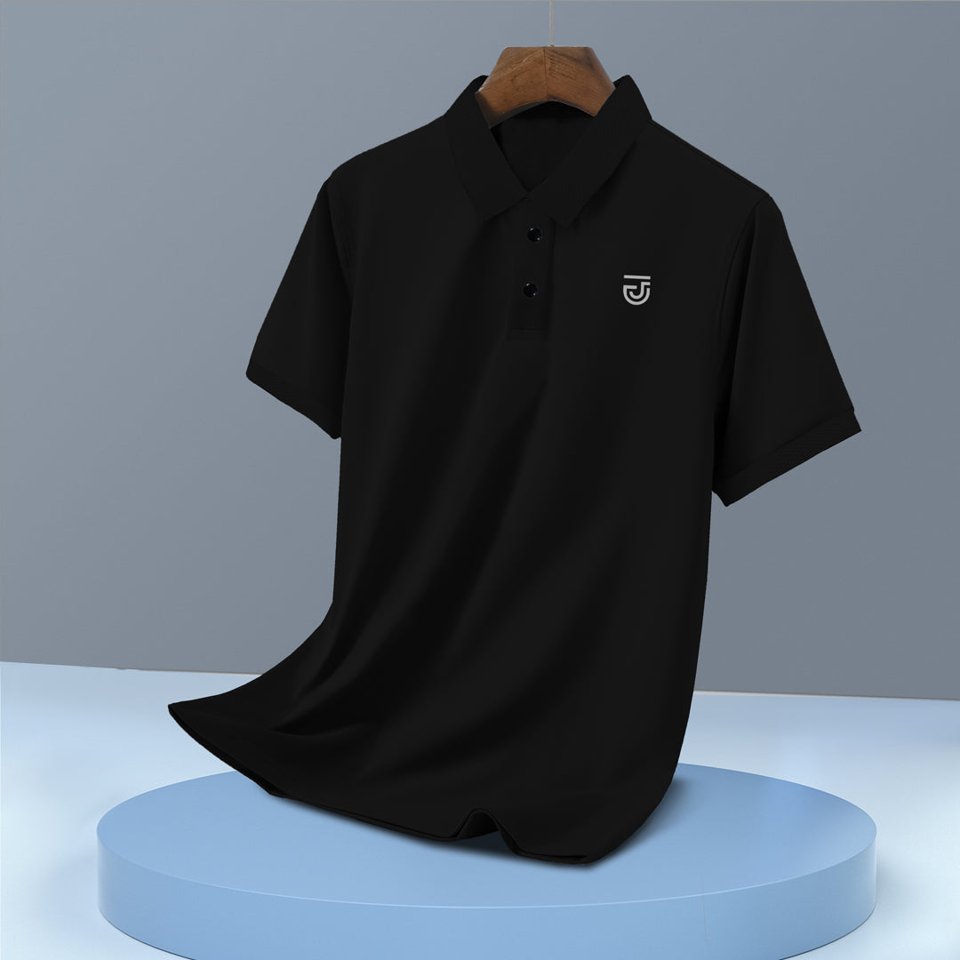 Jupiter Texture Collar Elite Fit Cotton Polo For Men
