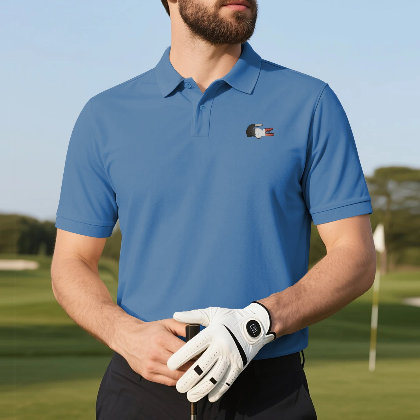 High Density Iconic Logo Superior Combed Cotton Polo's For Men