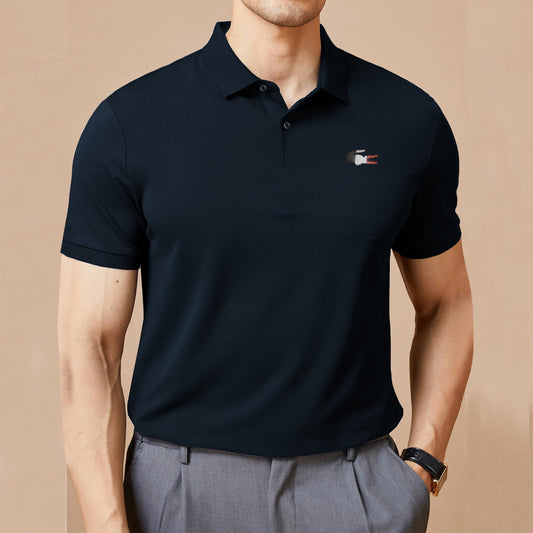 High Density Iconic Logo Superior Combed Cotton Polo's For Men