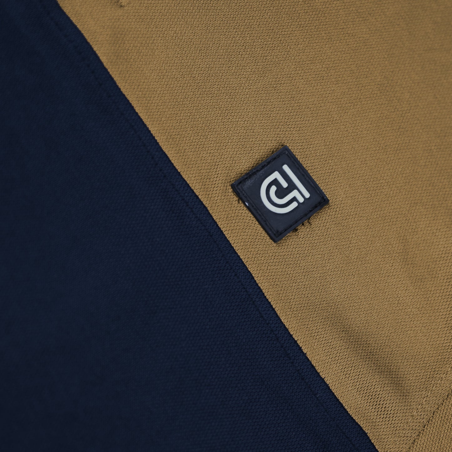 Jupiter Texture Collar Superlative High Density Logo Cotton Polo For Men