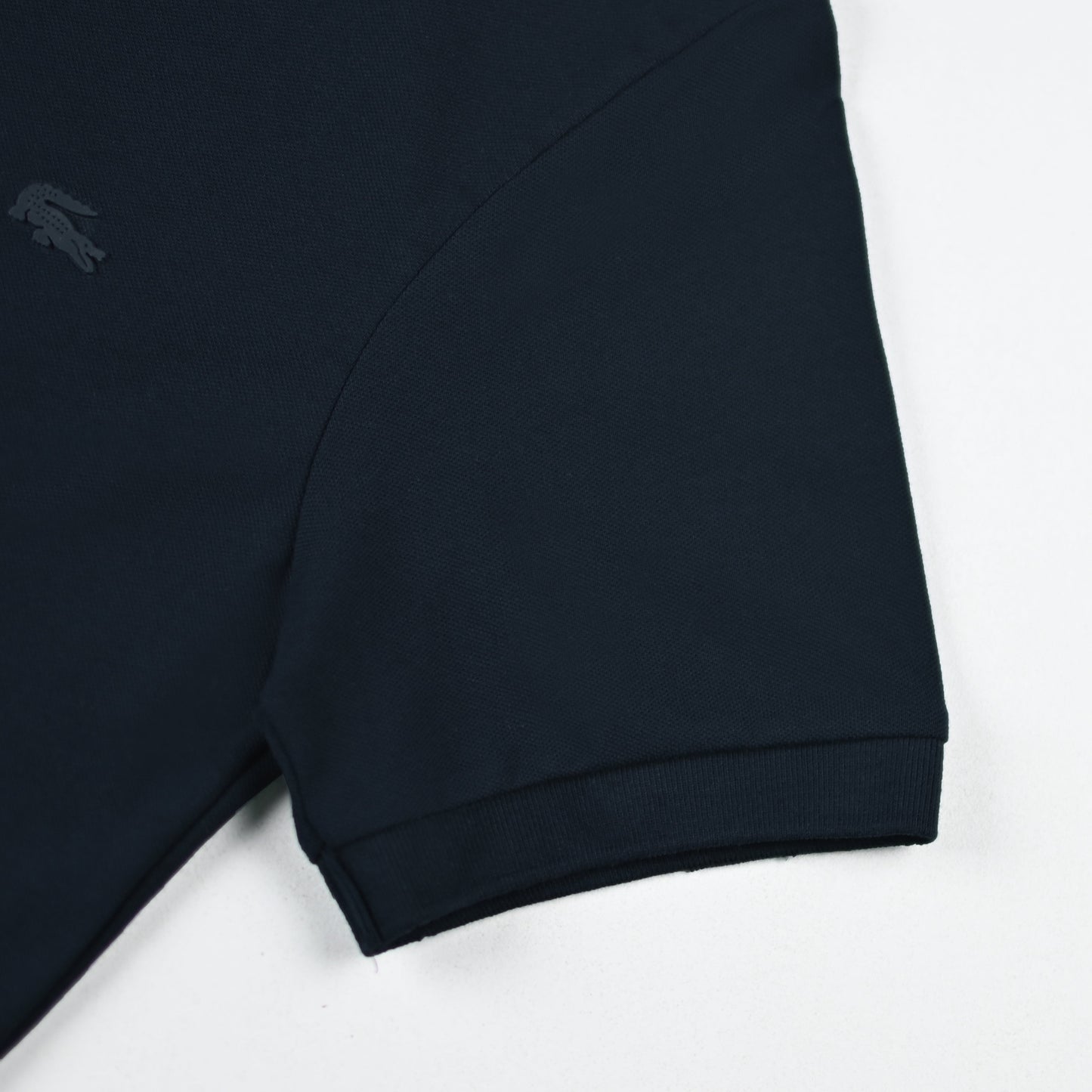 Luxe Fit Classic High Density Logo Combed Cotton Polos For Men