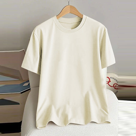 Jupiter Men's Oversized Off Shoulder Heavy Gsm Basic Tee Shirt