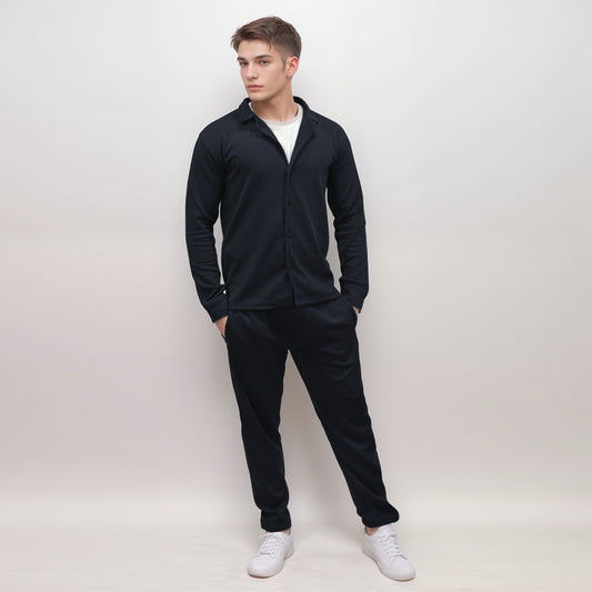 Jupiter Luxury Self Weave Unisex Coo Ord Set