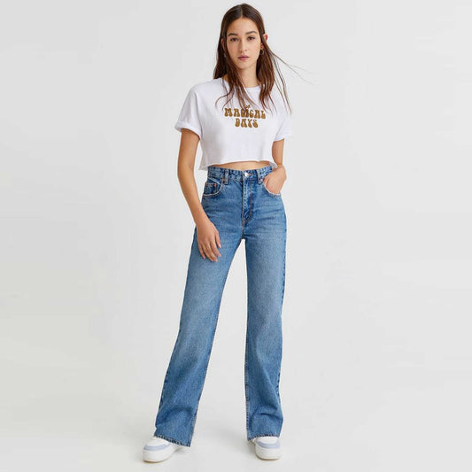 Original Boot Cut Flexi Comfort Jeans For Women