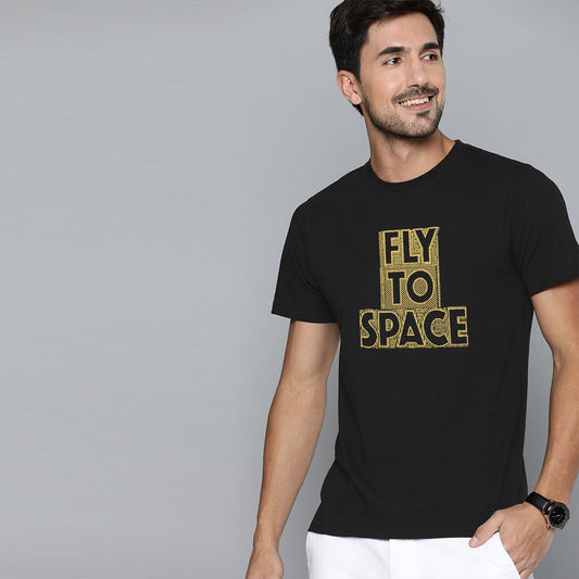 Jupiter Fly To Space Cotton Tee