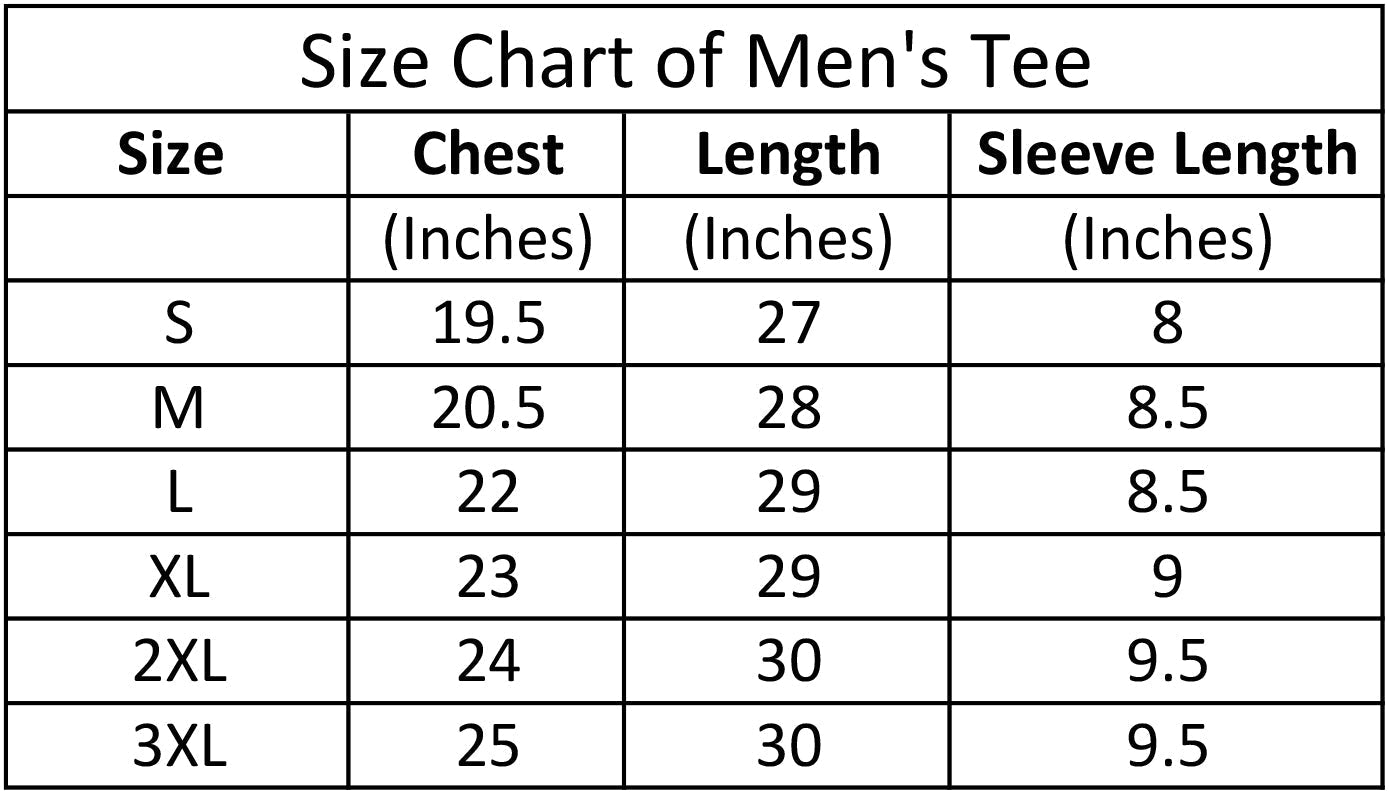 Wilderness V Neck Cotton Tee Shirt For Men